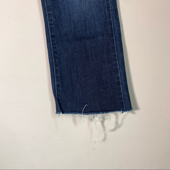 Levi’s slight curve skinny boot cut low rise jeans SZ 26 rough cut hem like new - Picture 2 of 11